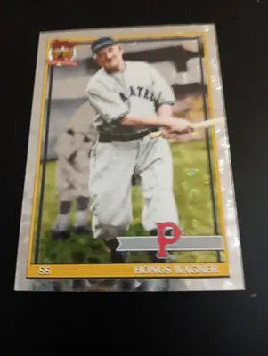 2026 Topps Series 2 - 1991 Topps Baseball Honus Wagner #91B2-37. NRMT+ - Baseball Card Single