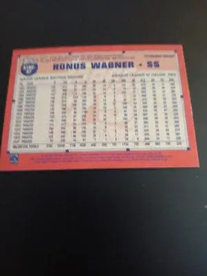 2026 Topps Series 2 - 1991 Topps Baseball Honus Wagner #91B2-37. NRMT+ - Baseball Card Single