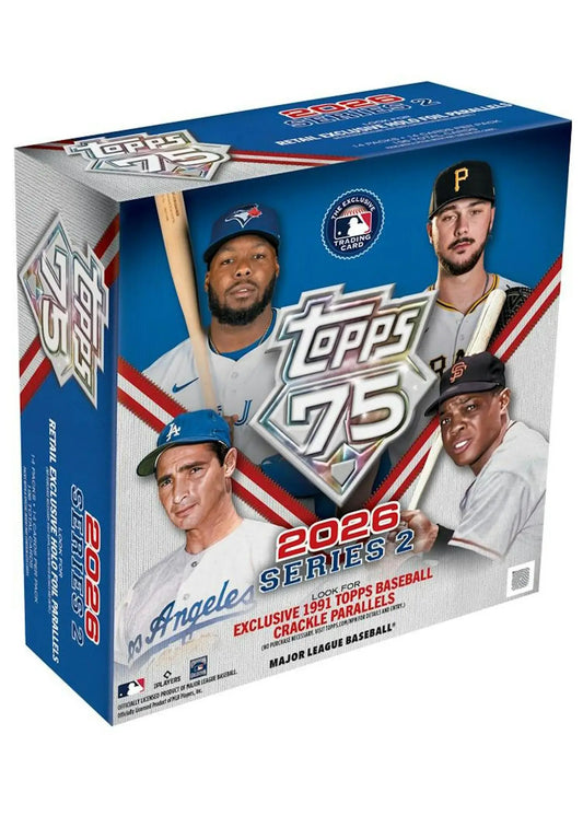 2026 Topps Series 2 Baseball Mega Box | Columbia Sports Cards - Baseball Card Box