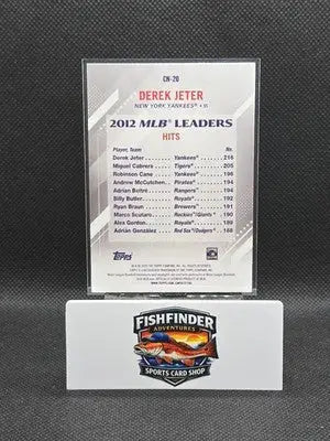 2026 Topps Series 2 Derek Jeter Crooked Numbers #CN-20 New York Yankees - Baseball Card Single