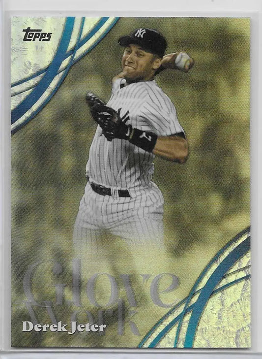 2026 Topps Series 2 Glove Work #GW-44 Derek Jeter - New York Yankees (1343) - Baseball Card Single