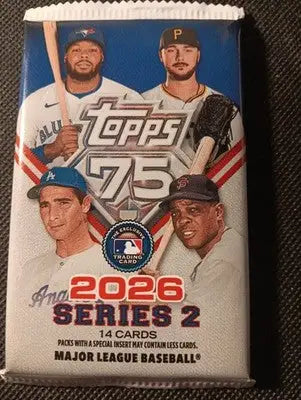 2026 Topps Series 2 MEGA PACK (14 Cards) - 1 Pack. MINT. NEW.