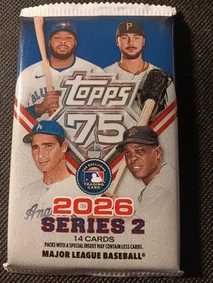 2026 Topps Series 2 MEGA PACK (14 Cards) - 1 Pack. MINT. NEW.