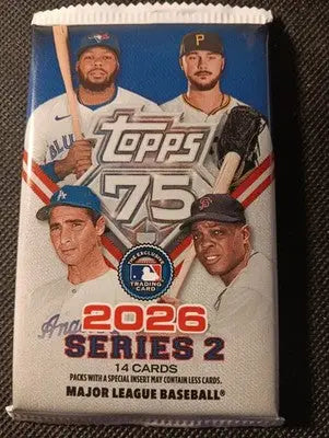 2026 Topps Series 2 MEGA PACK (14 Cards) - 1 Pack. MINT. NEW.