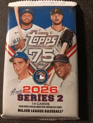 2026 Topps Series 2 MEGA PACK (14 Cards) - 1 Pack. MINT. NEW.
