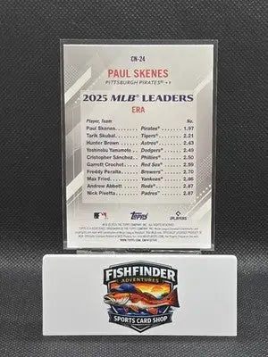 2026 Topps Series 2 Paul Skenes CN-24 Crooked Numbers Pittsburgh Pirates - Baseball Card Single