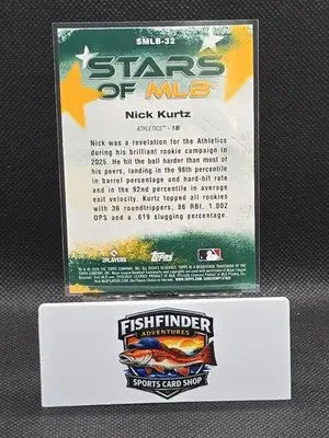 2026 Topps Series 2 Stars of MLB - Nick Kurtz #SMLB-32 - Athletics - Baseball Card Single