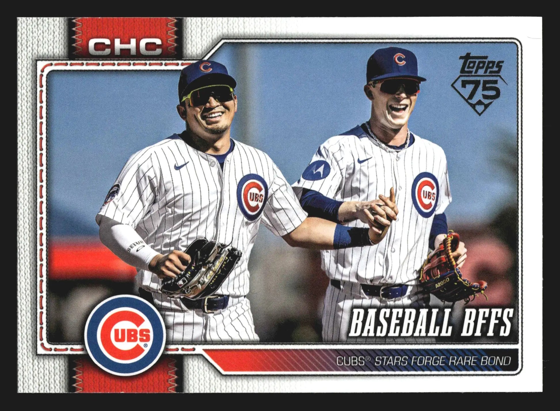 2026 Topps Series One #126 Baseball BFFs Pete Crow-Armstrong Seiya Suzuki Cubs - Baseball Card Single