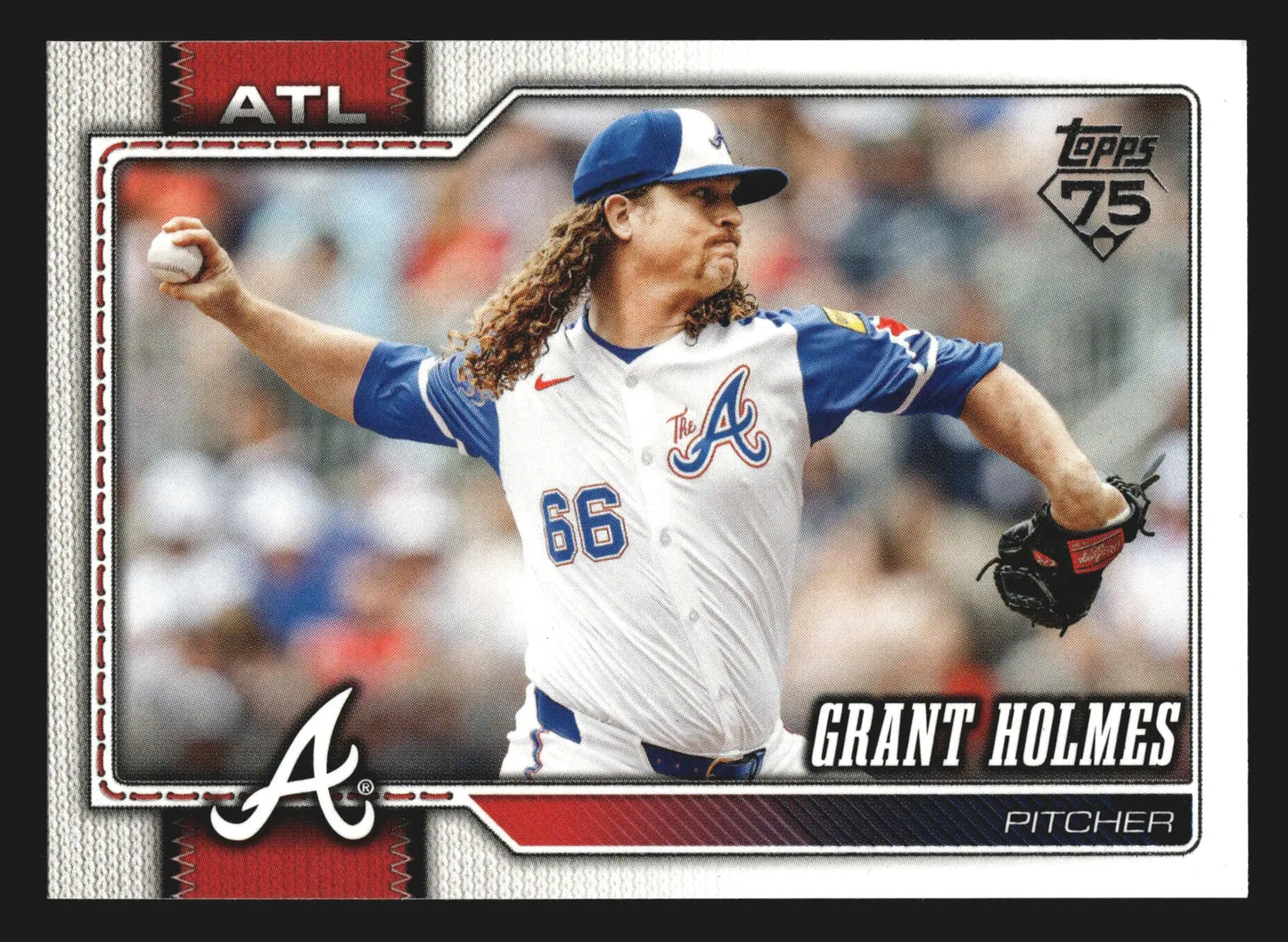 2026 Topps Series One #182 Grant Holmes Braves