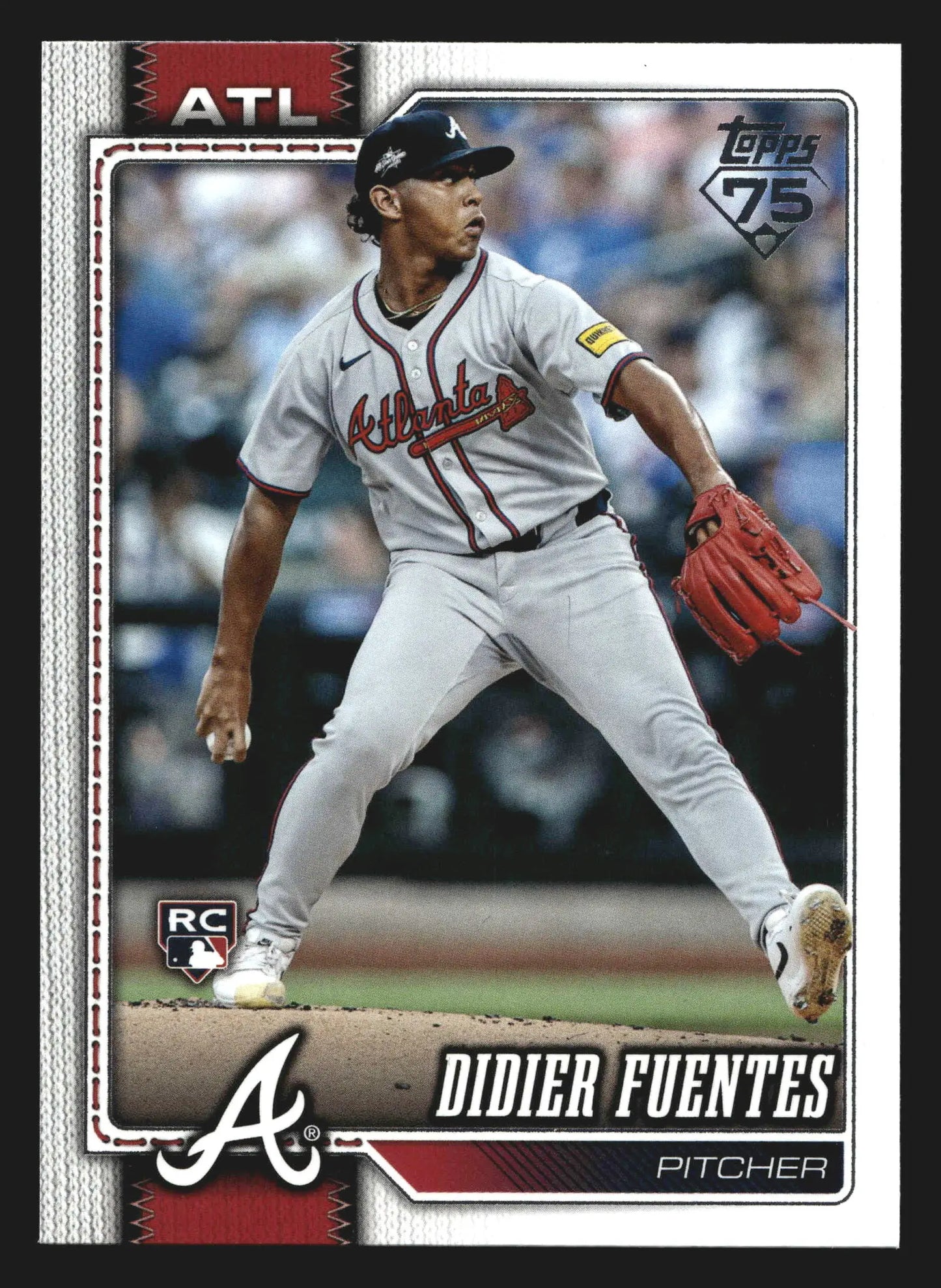 2026 Topps Series One #243 Didier Fuentes Atlanta Braves RC
