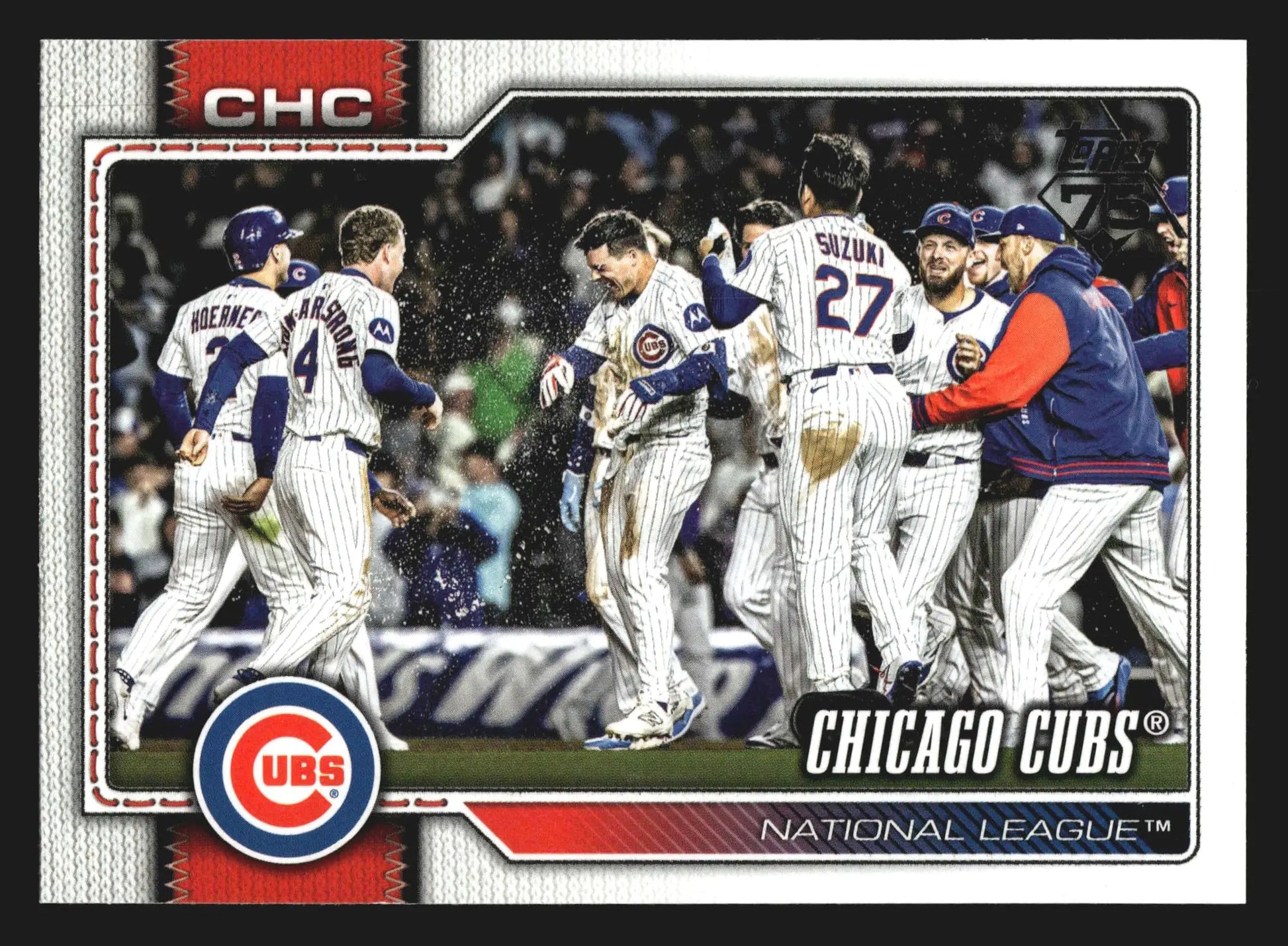 2026 Topps Series One #320 Chicago Cubs Team Card - Baseball Card Single