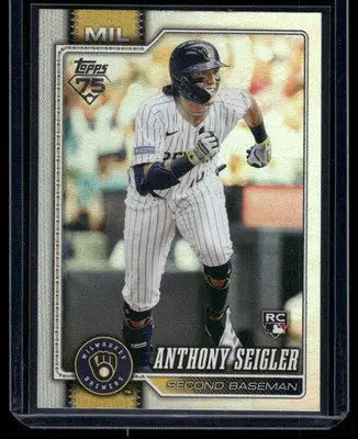 2026 Topps Series One Anthony Seigler #286 RC Baseball - Baseball Card Single