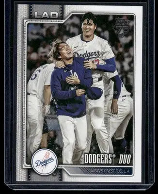 2026 Topps Series One Yoshinobu Yamamoto Shohei Ohtani #265 Baseball - Baseball Card Single