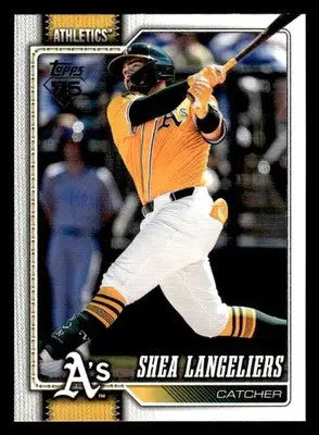 2026 Topps Shea Langeliers #305 Athletics - Baseball Card Single