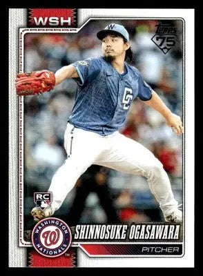 2026 Topps Shinnosuke Ogasawara #32 RC Washington Nationals - Baseball Card Single