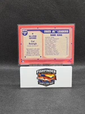 2026 Topps Silver Pack Mojo Cal Raleigh All-Star #91ASC-37 Mariners - Baseball Card Single