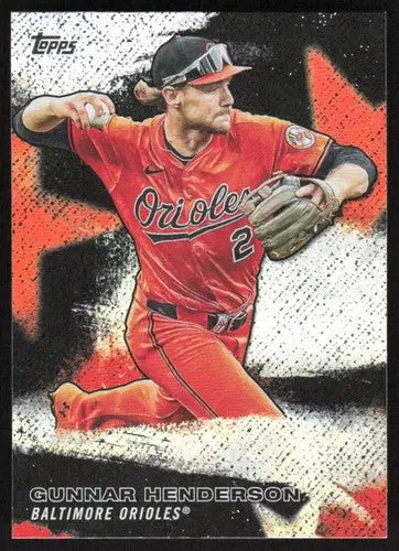 2026 Topps Stars of MLB #SMLB-11 Gunnar Henderson NM-MT Orioles ID:81720 - Baseball Card Single