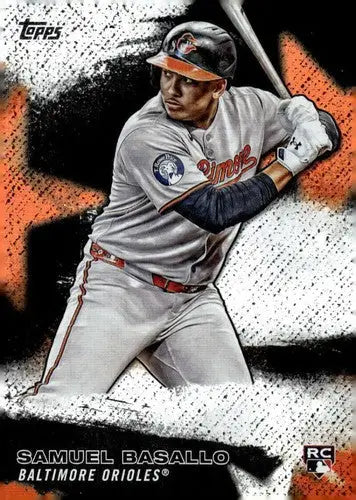 2026 Topps Stars of MLB #SMLB-13 Samuel Basallo NM-MT Orioles ID:82140 - Baseball Card Single