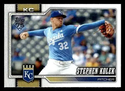 2026 Topps Stephen Kolek #48 Kansas City Royals - Baseball Card Single