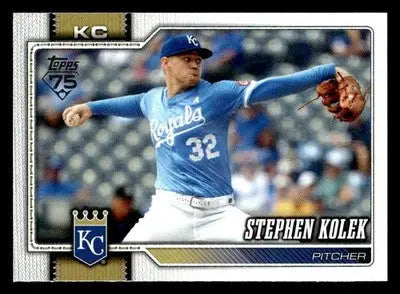 2026 Topps Stephen Kolek #48 Kansas City Royals - Baseball Card Single