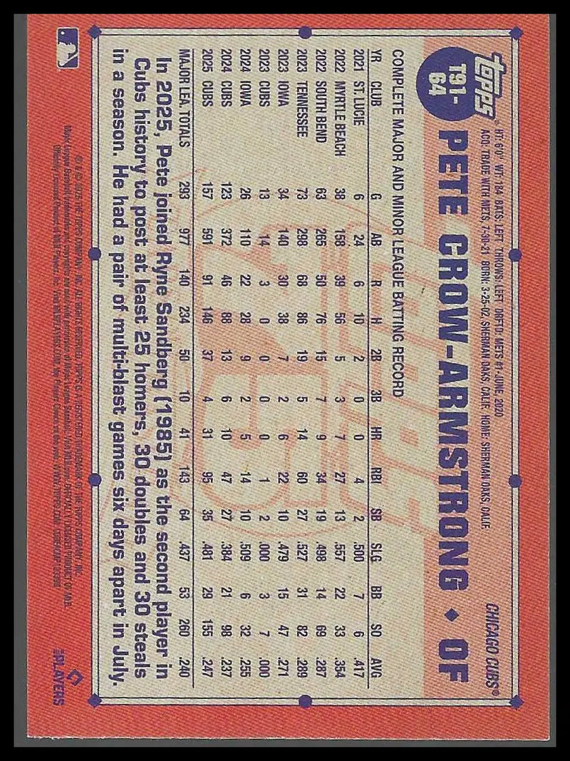 2026 Topps #T91-63 Nolan McLean 1991 Topps Baseball 35th Anniversary Series One - Baseball Card Single