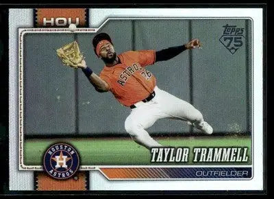 2026 Topps Taylor Trammell #124 Rainbow Foil Houston Astros - Baseball Card Single