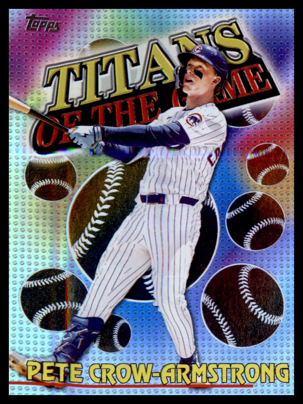 2026 Topps Titans of the Game #TOG-13 Pete Crow-Armstrong - Baseball Card Single