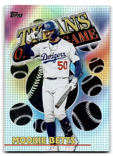 2026 Topps Titans of the Game #TOG-8 Mookie Betts NM-MT Dodgers ID:81725 - Baseball Card Single