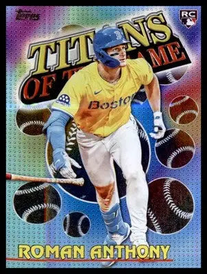2026 Topps Titans of the Game #TOG-9 Roman Anthony - Baseball Card Single