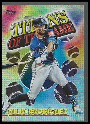 2026 Topps #TOG-20 Julio Rodríguez Titans of the Game Seattle Mariners - Baseball Card Single
