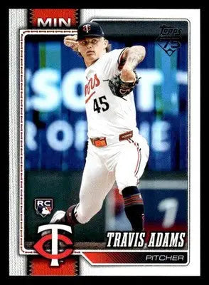 2026 Topps Travis Adams #149 RC Minnesota Twins - Baseball Card Single