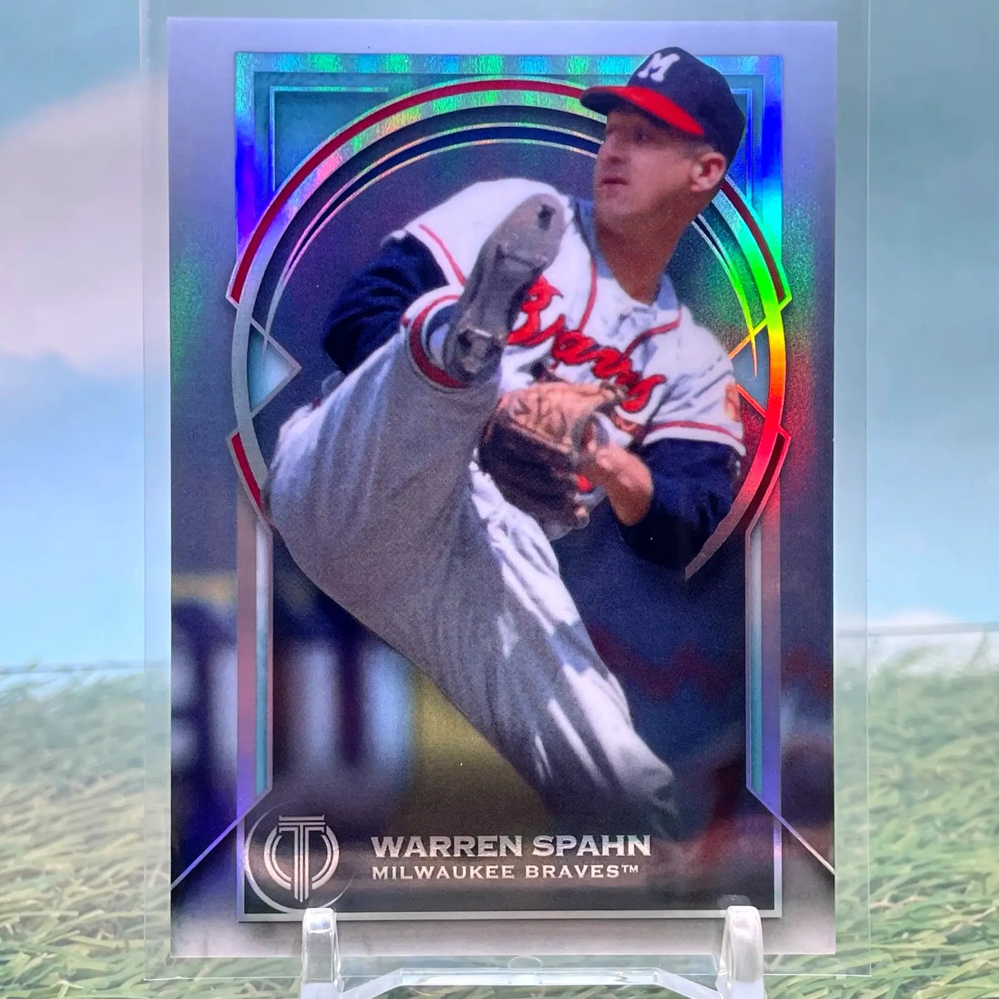 2026 Topps Tribute Baseball Warren Spahn #22 Braves