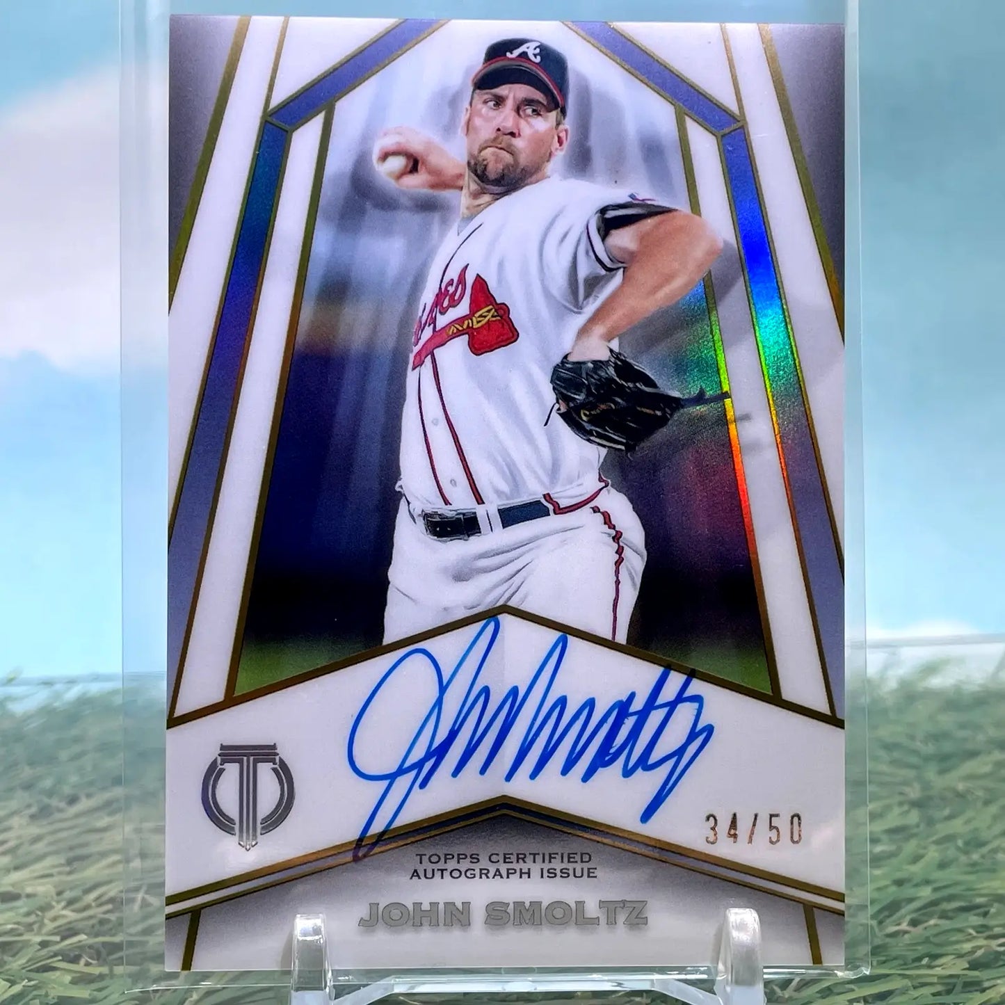2026 Topps Tribute John Smoltz Pillars of the Game /50 #PTGA-JSM Braves HOF - Baseball Card Single