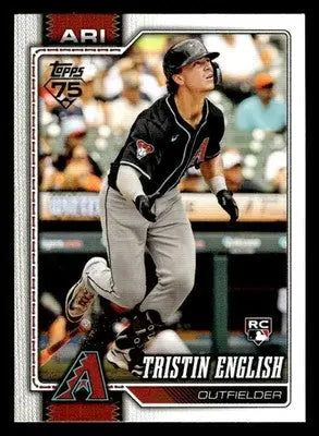 2026 Topps Tristin English #346 RC Arizona Diamondbacks - Baseball Card Single