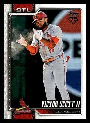 2026 Topps Victor Scott II #221 St. Louis Cardinals - Baseball Card Single