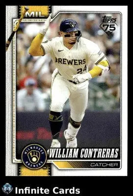 2026 Topps WILLIAM CONTRERAS #192 [Base] Milwaukee Brewers
