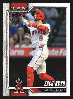 2026 Topps Zach Neto #230 Los Angeles Angels - Baseball Card Single