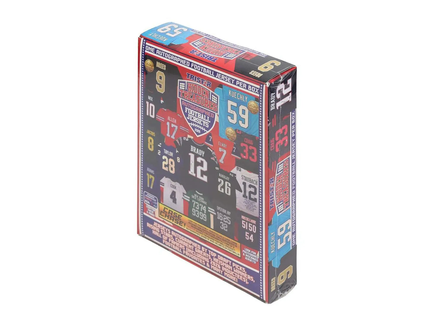 2026 TriStar Hidden Treasures Autographed Football Jersey Hobby Box | Columbia Sports Cards - Sports Card Hobby Boxes