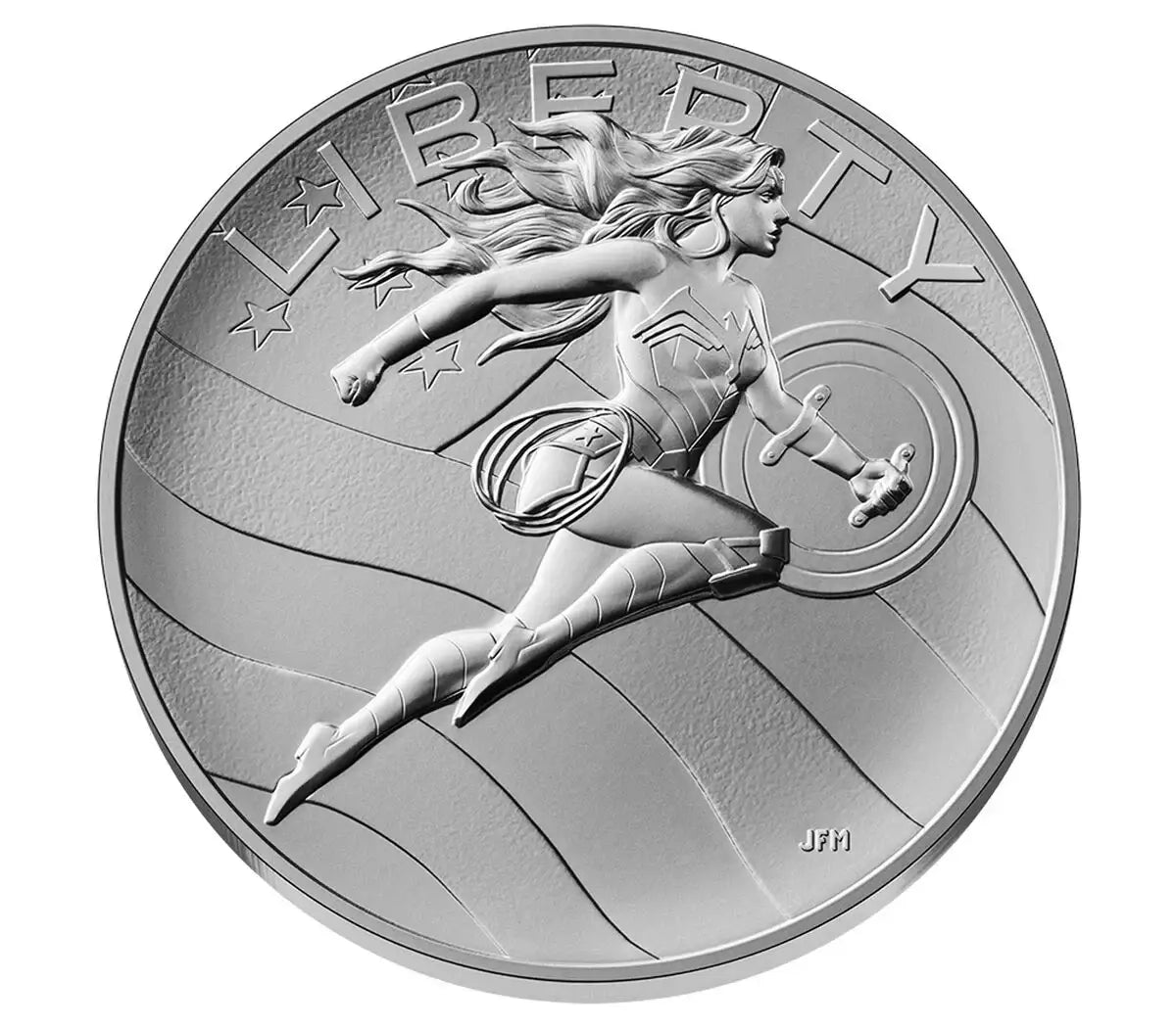 2026 US Mint Wonder Woman Comic Art One Ounce Silver Medal Coin - Coins & Currency