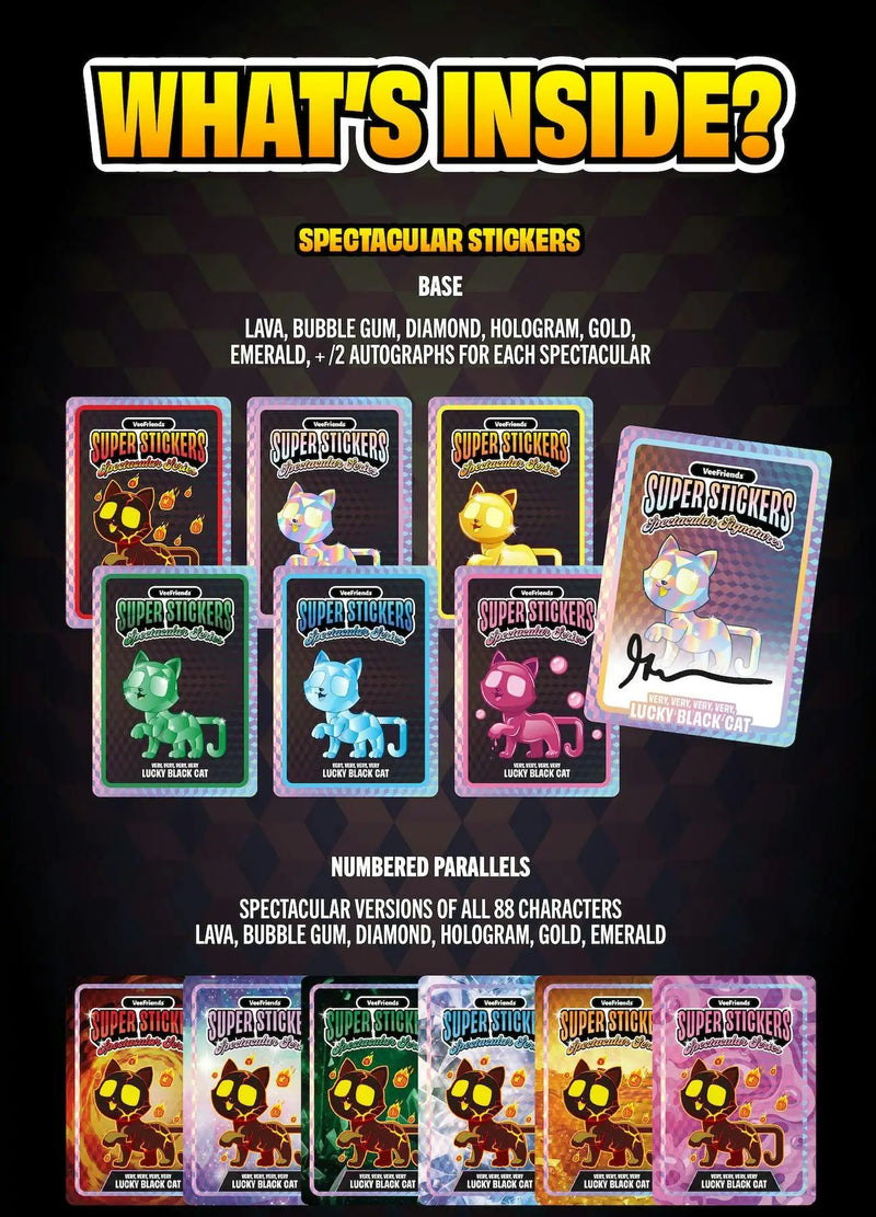2026 VeeFriends Super Stickers Spectacular Series Box | Columbia Sports Cards - Sports Card Hobby Boxes