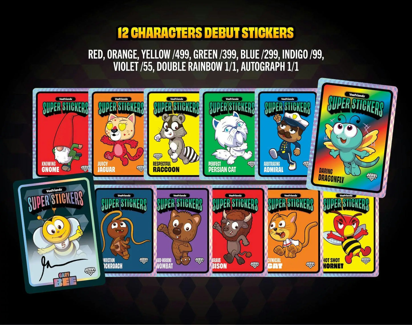 2026 VeeFriends Super Stickers Spectacular Series Box | Columbia Sports Cards - Sports Card Hobby Boxes