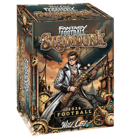 2026 Wild Card Fantasy Football: Steampunk Hobby Box | Columbia Sports Cards - Football Card Box
