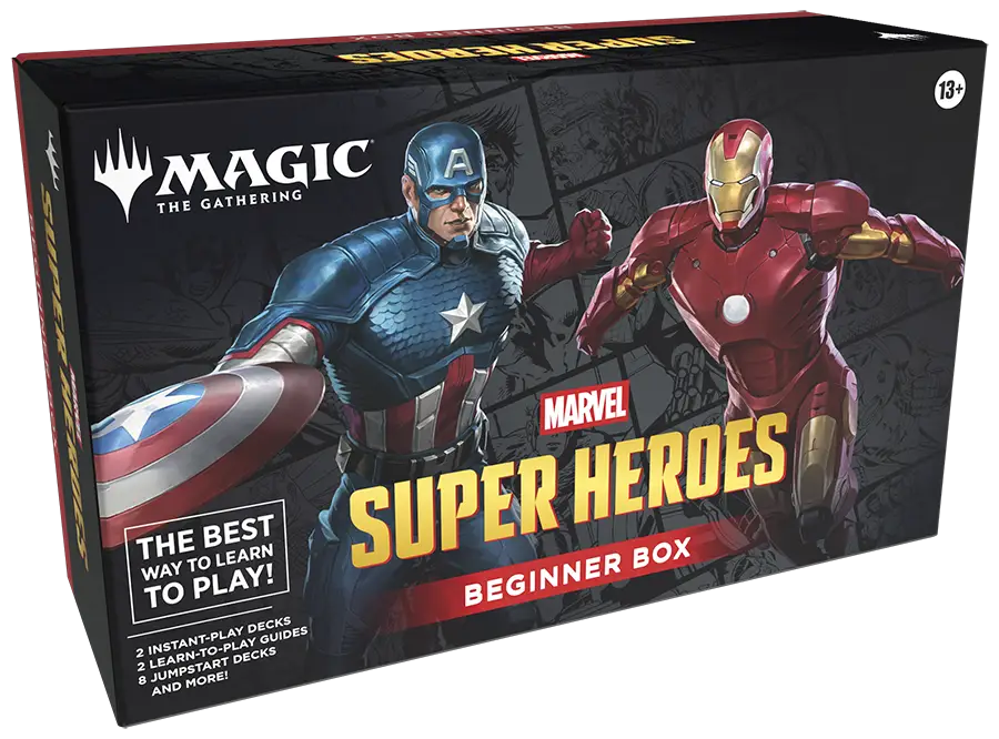 2026 Wizards Magic MTG Marvel Super Heroes Beginner Box - Magic Card Box
