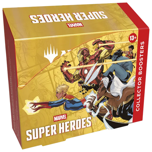 2026 Wizards Magic MTG Marvel Super Heroes Collector Booster Display Box - Magic Card Box