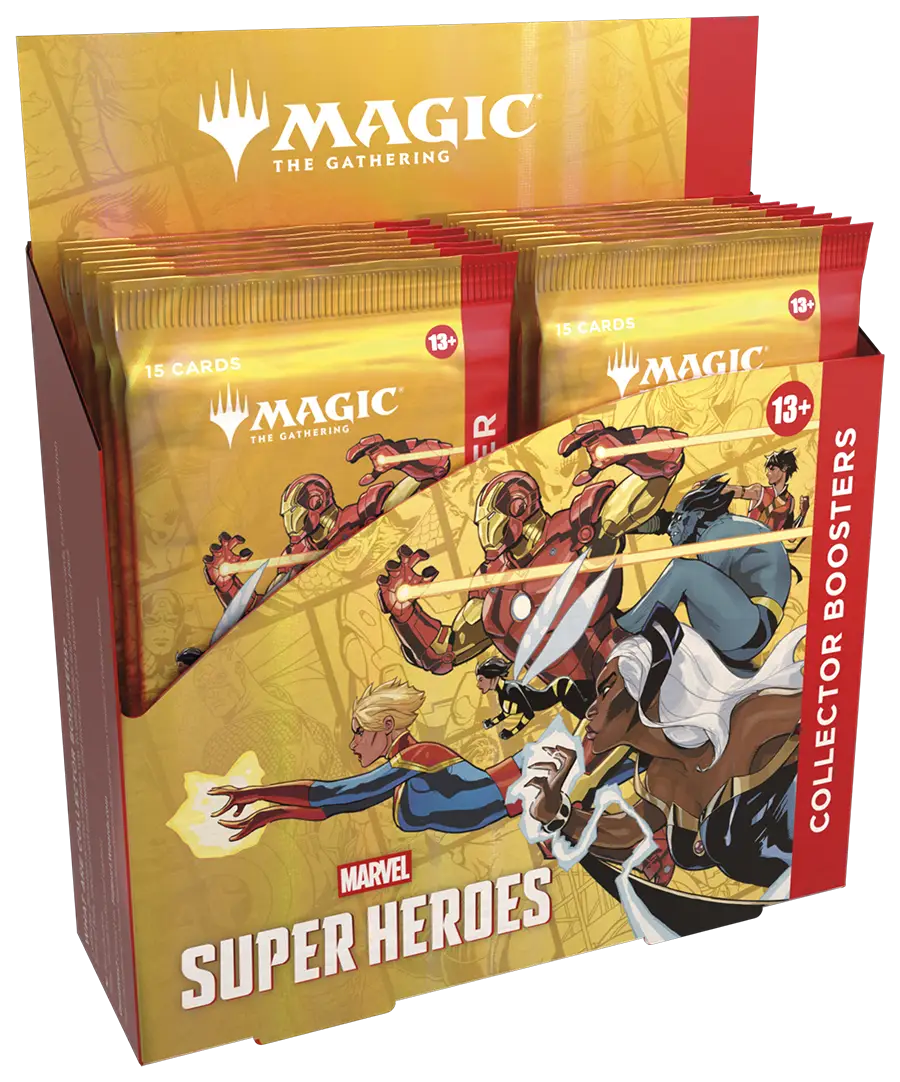 2026 Wizards Magic MTG Marvel Super Heroes Collector Booster Display Box - Magic Card Box