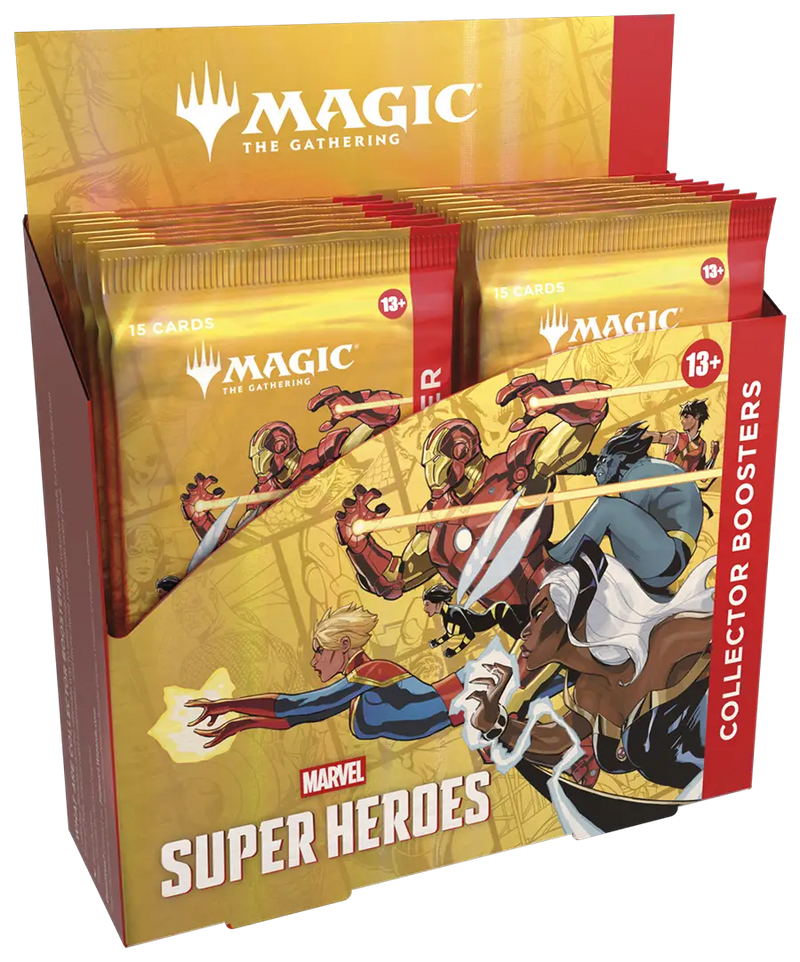 2026 Wizards Magic MTG Marvel Super Heroes Collector Booster Display Box - Magic Card Box