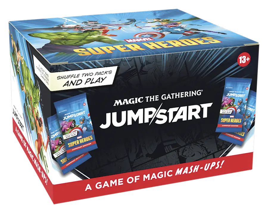 2026 Wizards Magic MTG Marvel Super Heroes Jumpstart Booster Display Box - Magic Card Box