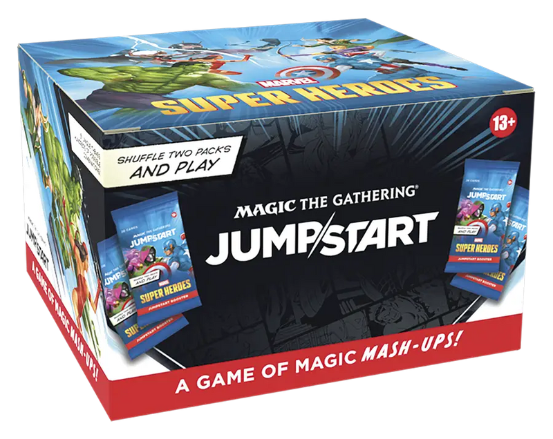 2026 Wizards Magic MTG Marvel Super Heroes Jumpstart Booster Display Box - TCG - MTG Sealed