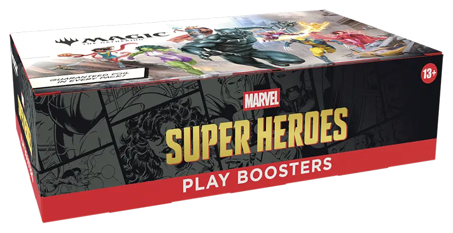 2026 Wizards Magic MTG Marvel Super Heroes Play Booster Display Box - Magic Card Box