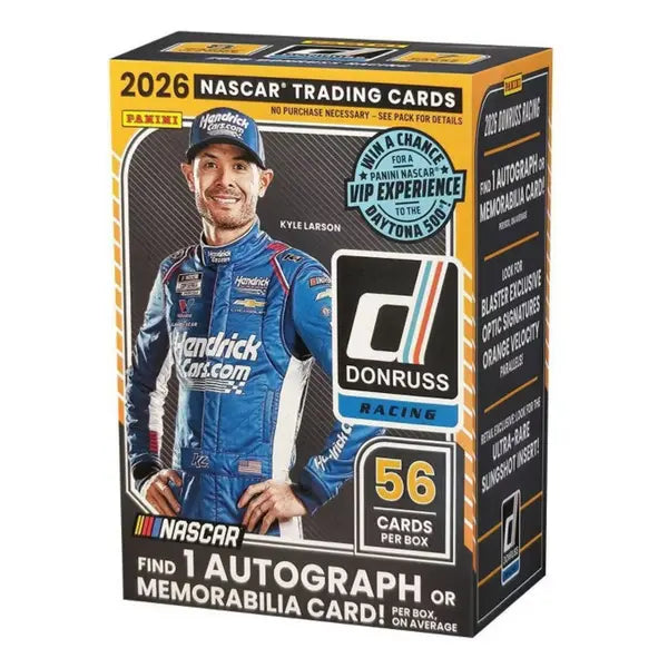 2026 Panini Donruss NASCAR Factory Sealed Blaster Box
